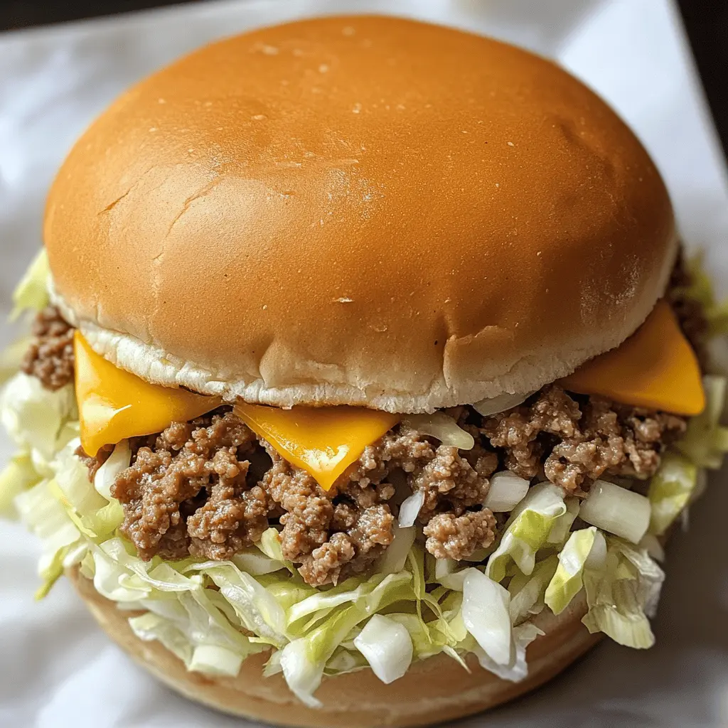 Get ready for a tasty twist on a classic! These Big Mac Sloppy Joes combine the iconic flavors of a Big Mac with the fun of sloppy joes. With juicy ground beef, tangy special sauce, and melty cheese, this recipe is perfect for a casual dinner or game day celebration. Save this pin for your next meal idea that will wow your family and friends!