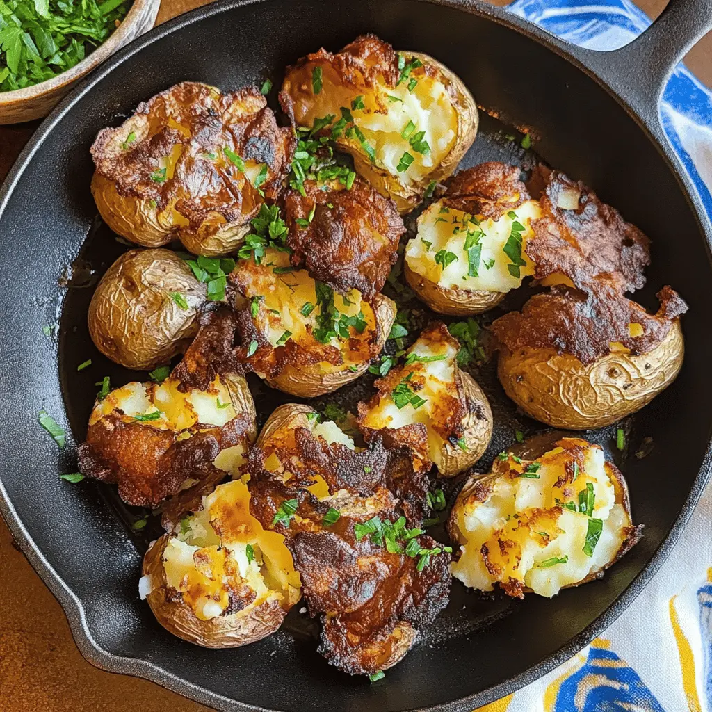 Get ready to enjoy crispy and fluffy Blackstone Smashed Potatoes that are irresistibly delicious! Simple to make, these potatoes are cooked to perfection on your griddle and topped with your favorite seasonings. Perfect for a family dinner or a weekend barbecue. Save this easy recipe to impress your guests later!