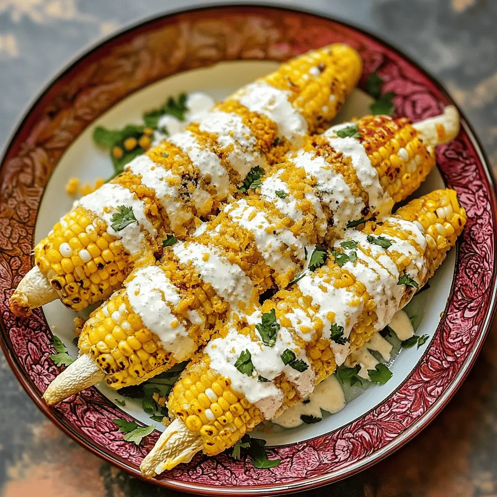 This easy elote recipe is a must-try! Featuring sweet, grilled corn smothered in a creamy sauce that’s packed with flavor. Fun and delicious, it’s perfect for summer BBQs or family gatherings. Don’t forget the cotija cheese and chili powder for that authentic touch! Save this recipe to impress your friends and enjoy a taste of Mexico right at home!