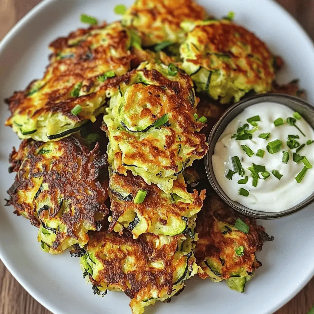 If you're looking for a quick and delicious snack, these Easy Zucchini Fritters are just what you need! Packed with fresh zucchini and seasoned to perfection, they make a great appetizer or light meal. Perfect for using up summer squash, these fritters are crispy on the outside and soft on the inside. Save this recipe for your next gathering or family dinner!