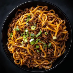 Looking for a quick dinner option? These Mongolian Ground Beef Noodles are packed with flavor and come together in just 30 minutes! With tender beef, fresh veggies, and a savory sauce, this dish is perfect for busy weeknights or cozy family meals. Save this recipe for your next dinner and enjoy a delicious taste of Mongolia!