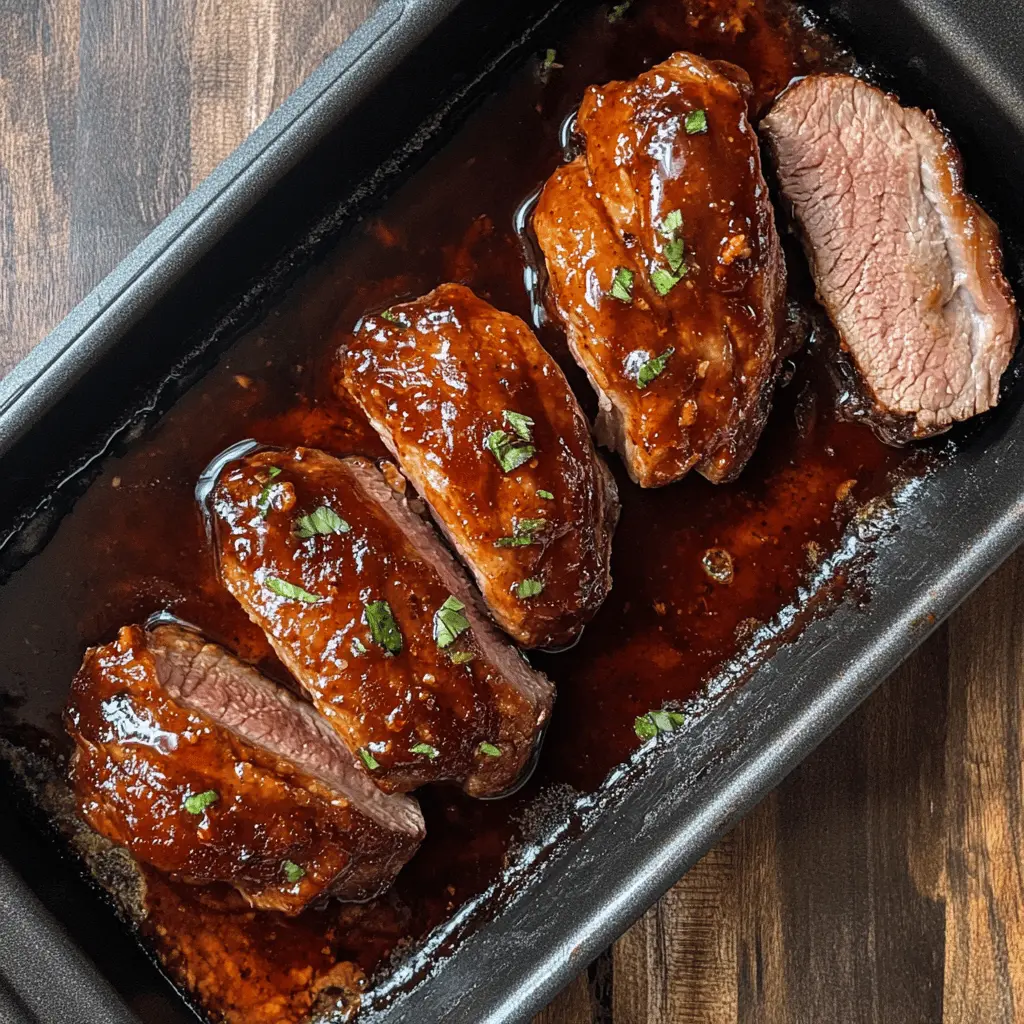Savor the juicy flavors of this Oven Baked BBQ Pork Tenderloin! With a perfect blend of spices and a tangy barbecue sauce, this dish promises to impress at any dinner table. Easy to prepare and full of flavor, it's a great choice for weeknight meals or weekend gatherings. Don't forget to save this recipe for your next family feast!