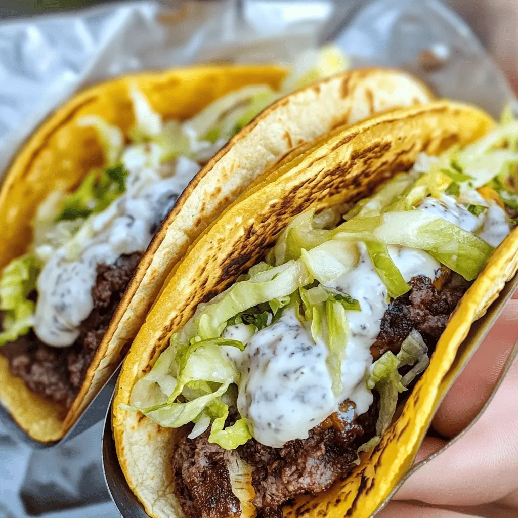 Easy Smash Burger Tacos Recipe for Busy Nights