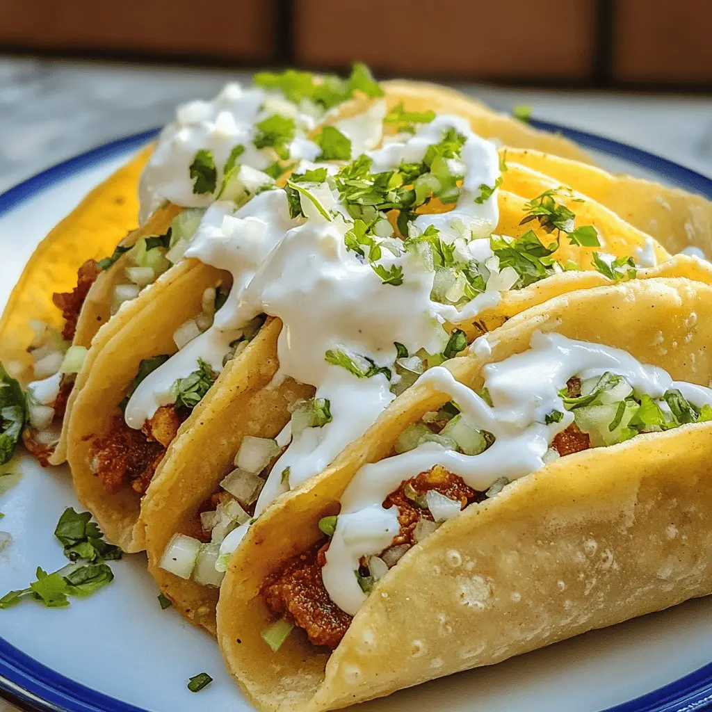 Get ready to enjoy crispy Tacos Dorados, the perfect blend of crunchy fried tortillas filled with tender meat! These delicious tacos are not only easy to make, but they are also packed with flavors and can be customized with your favorite toppings like avocado, salsa, and cheese. Save this recipe for your next family dinner or taco night!