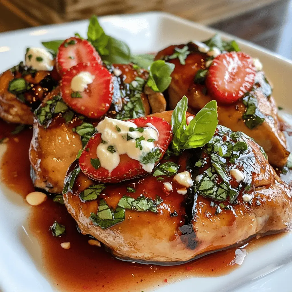 Easy Strawberry Basil Chicken Recipe