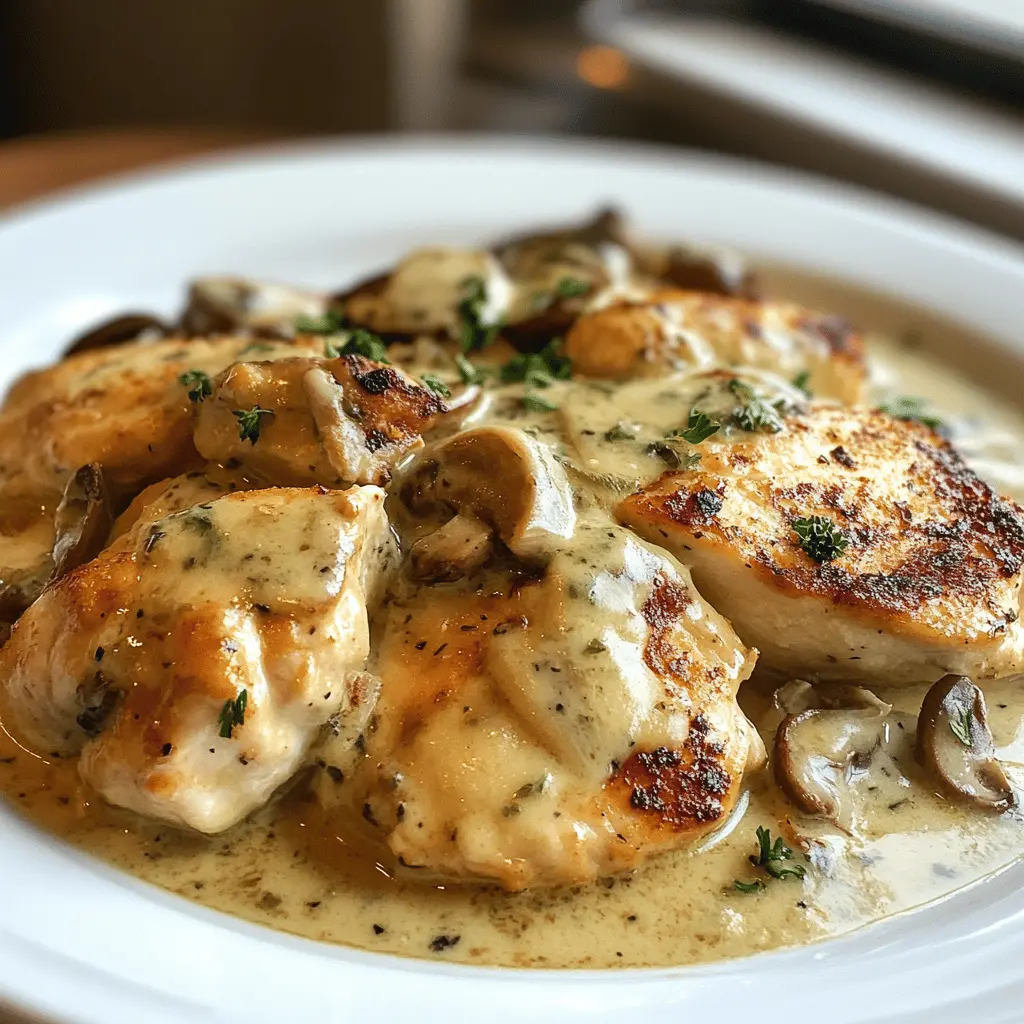 Easy Creamy Asiago Chicken Recipe