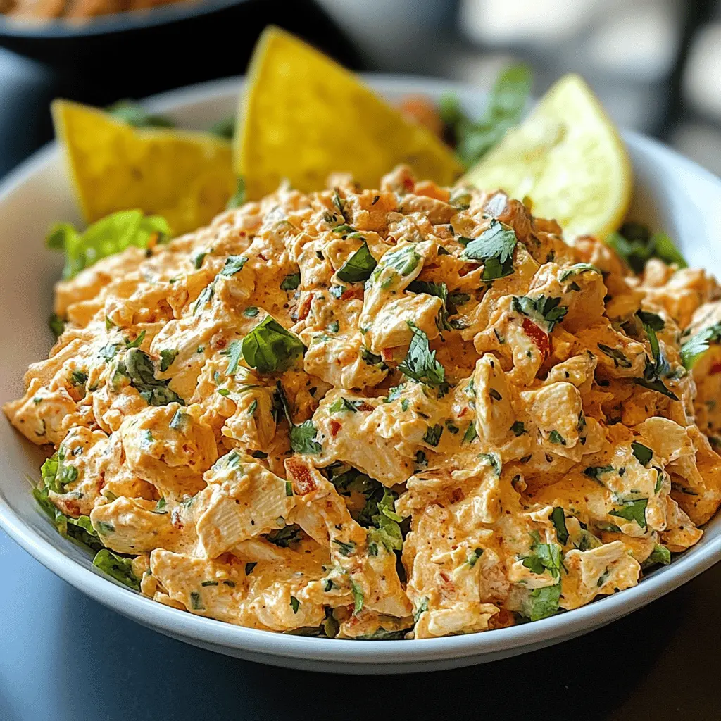 Easy Chipotle Chicken Salad Recipe