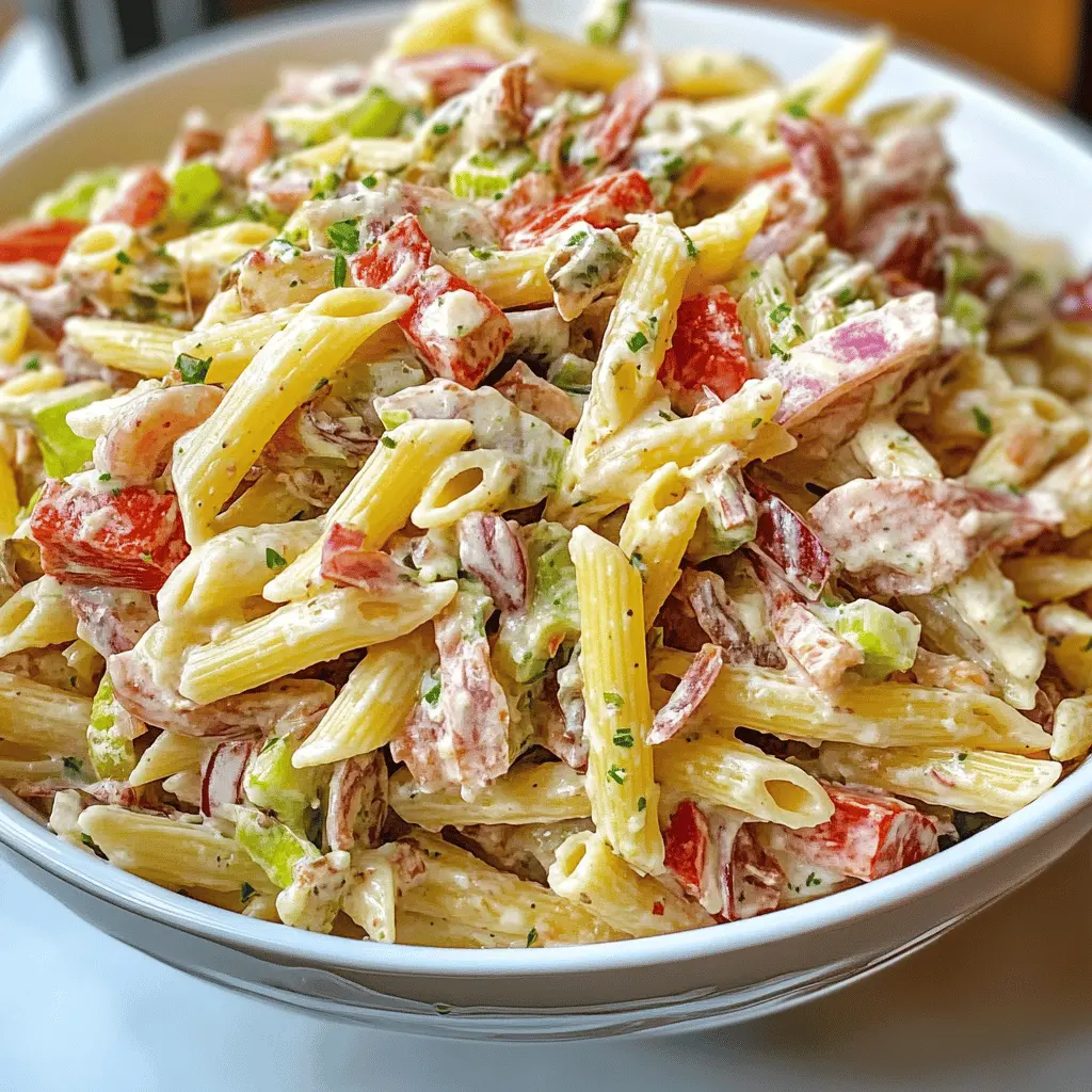 Easy Italian Grinder Pasta Salad Recipe