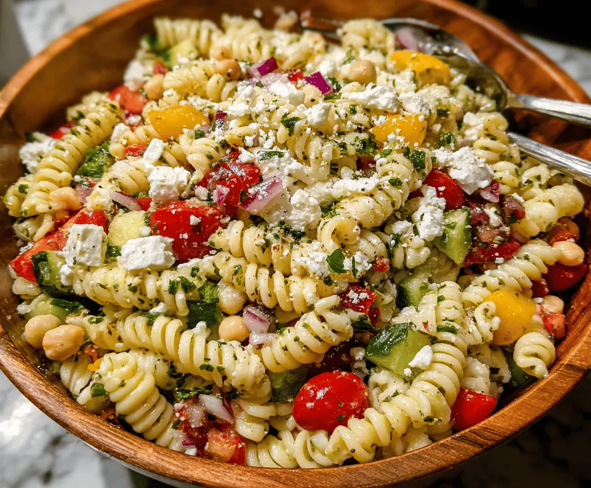 Easy Summer Pasta Salad Recipe
