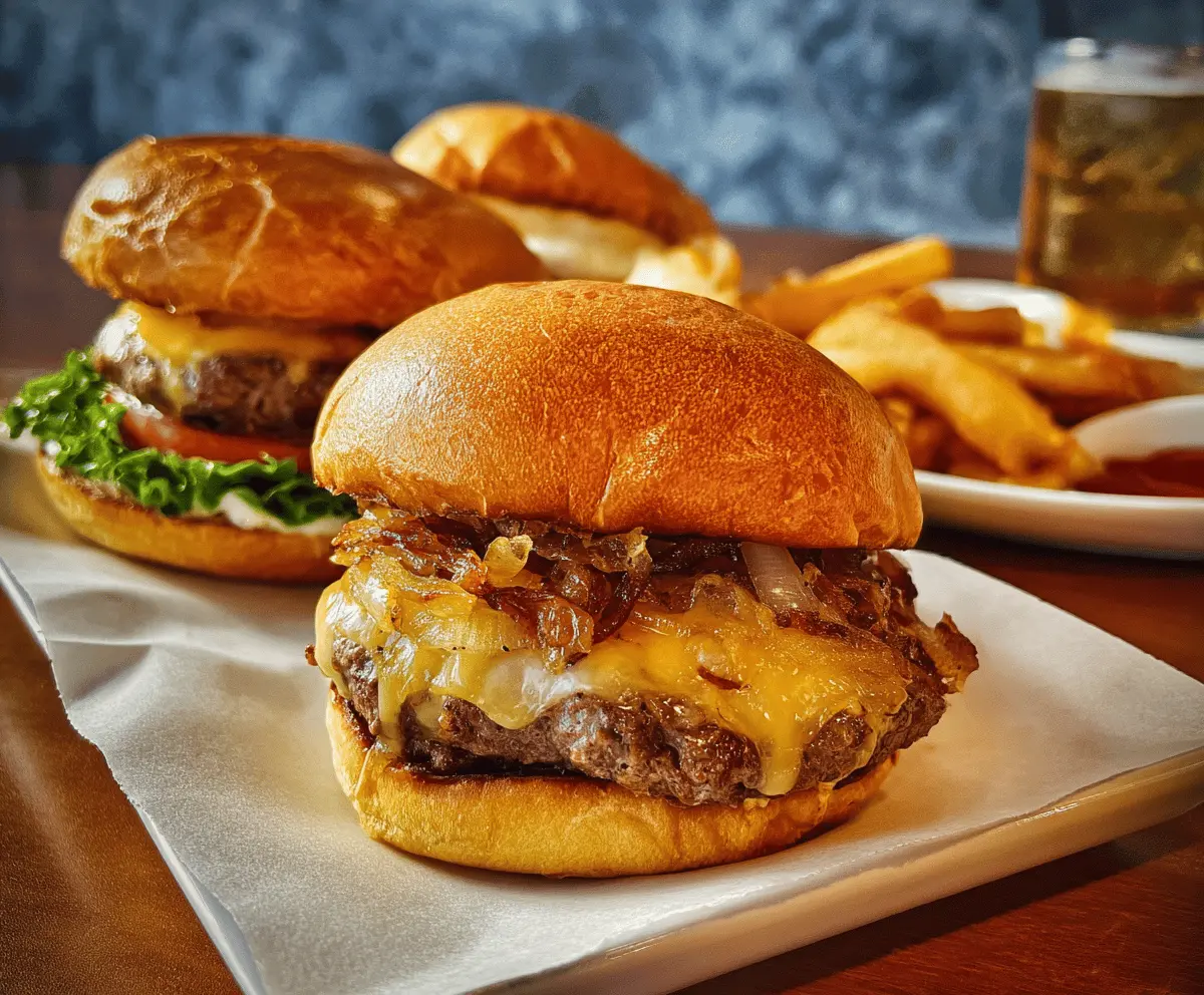 Easy Oklahoma Onion Burger Recipe