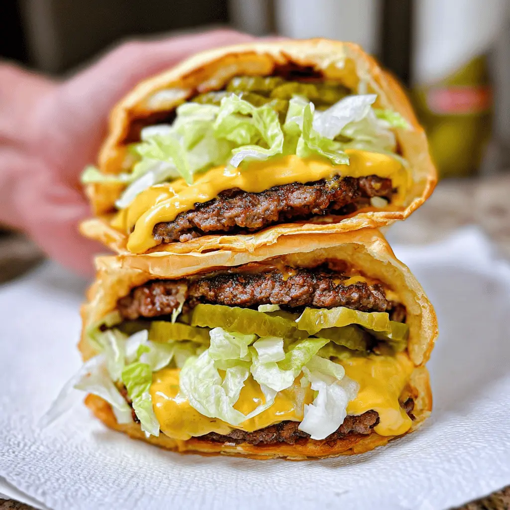 Easy Keto Big Mac Smash Burgers Recipe