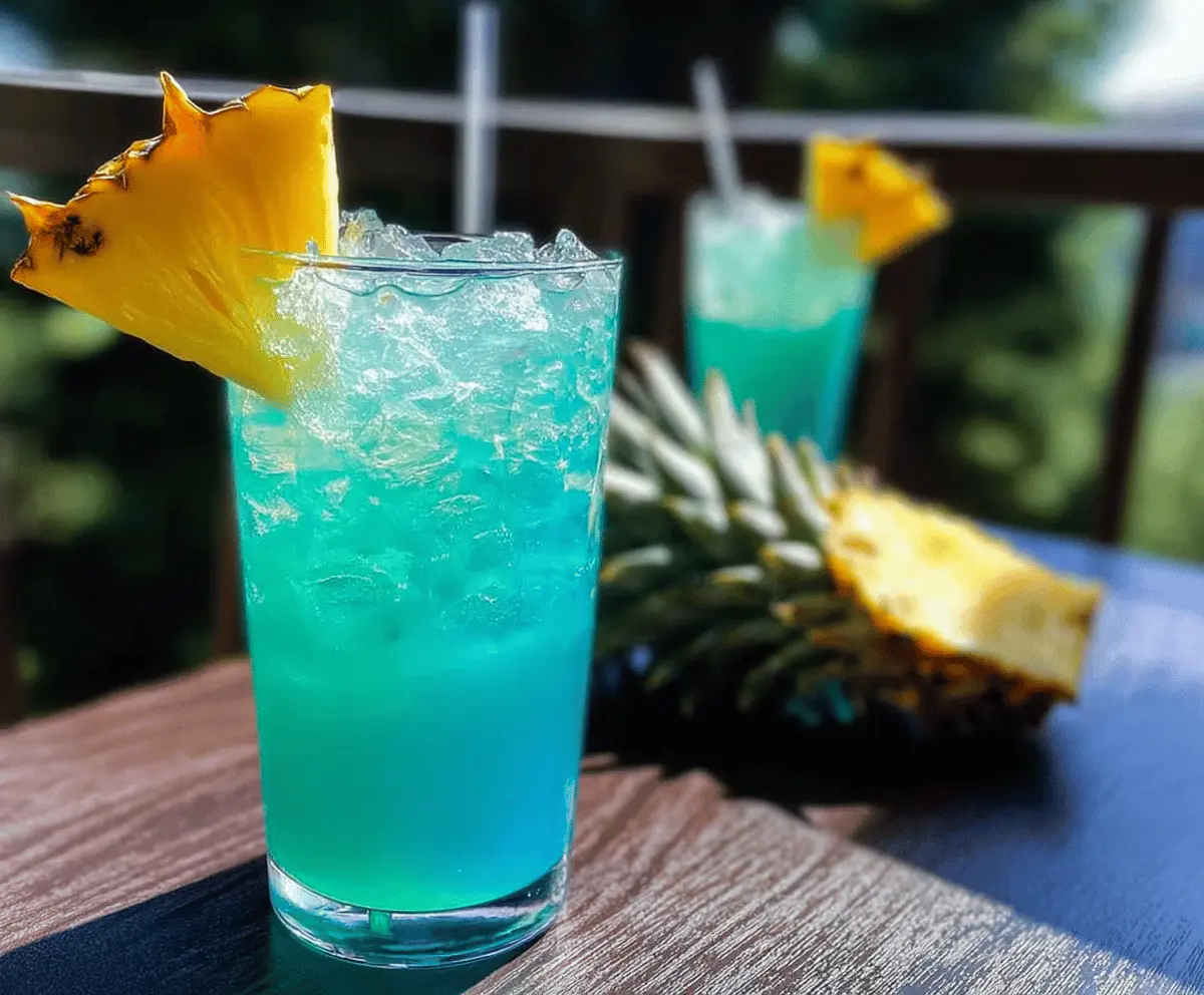 Easy Blue Hawaiian Mocktail Recipe