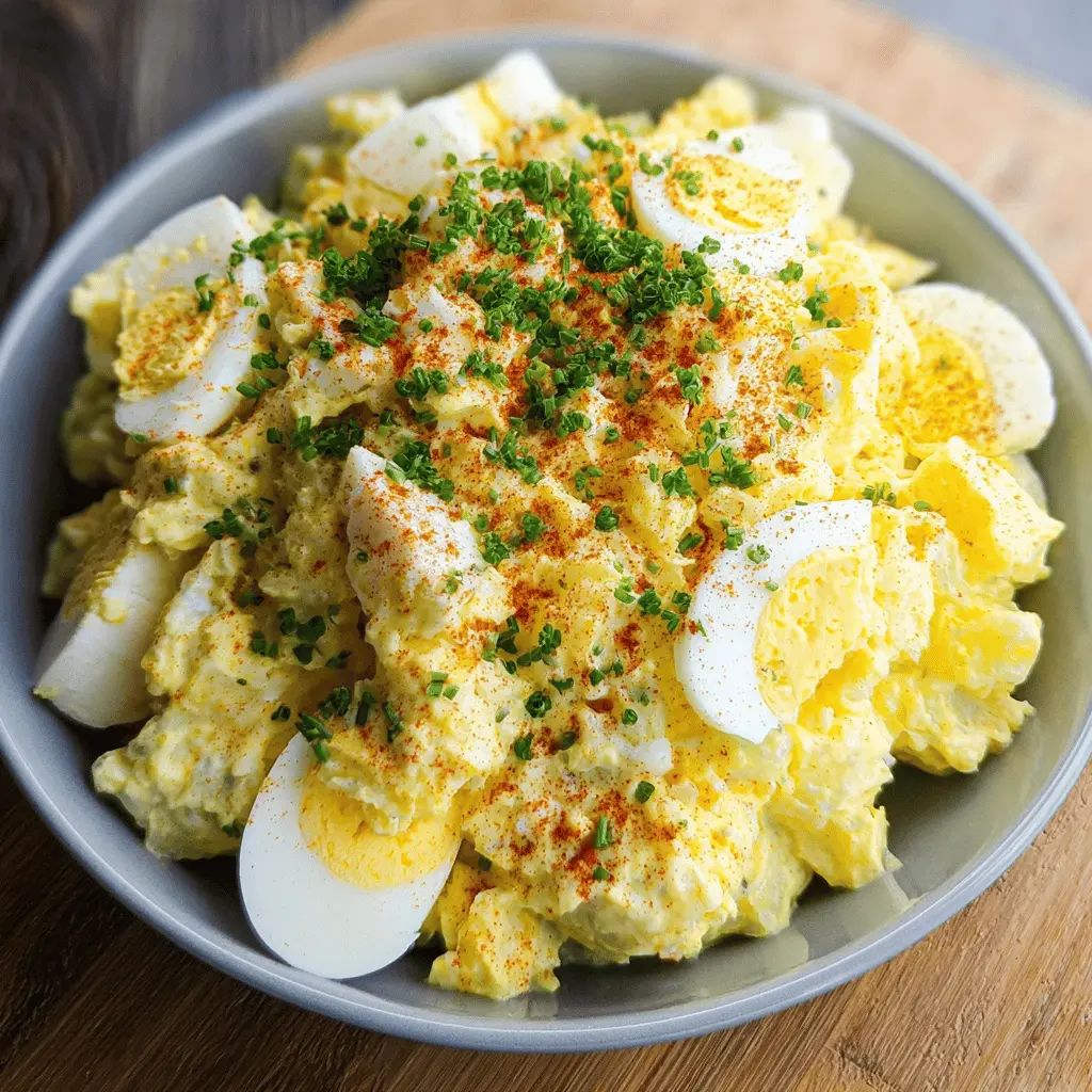 Easy Deviled Egg Potato Salad Recipe