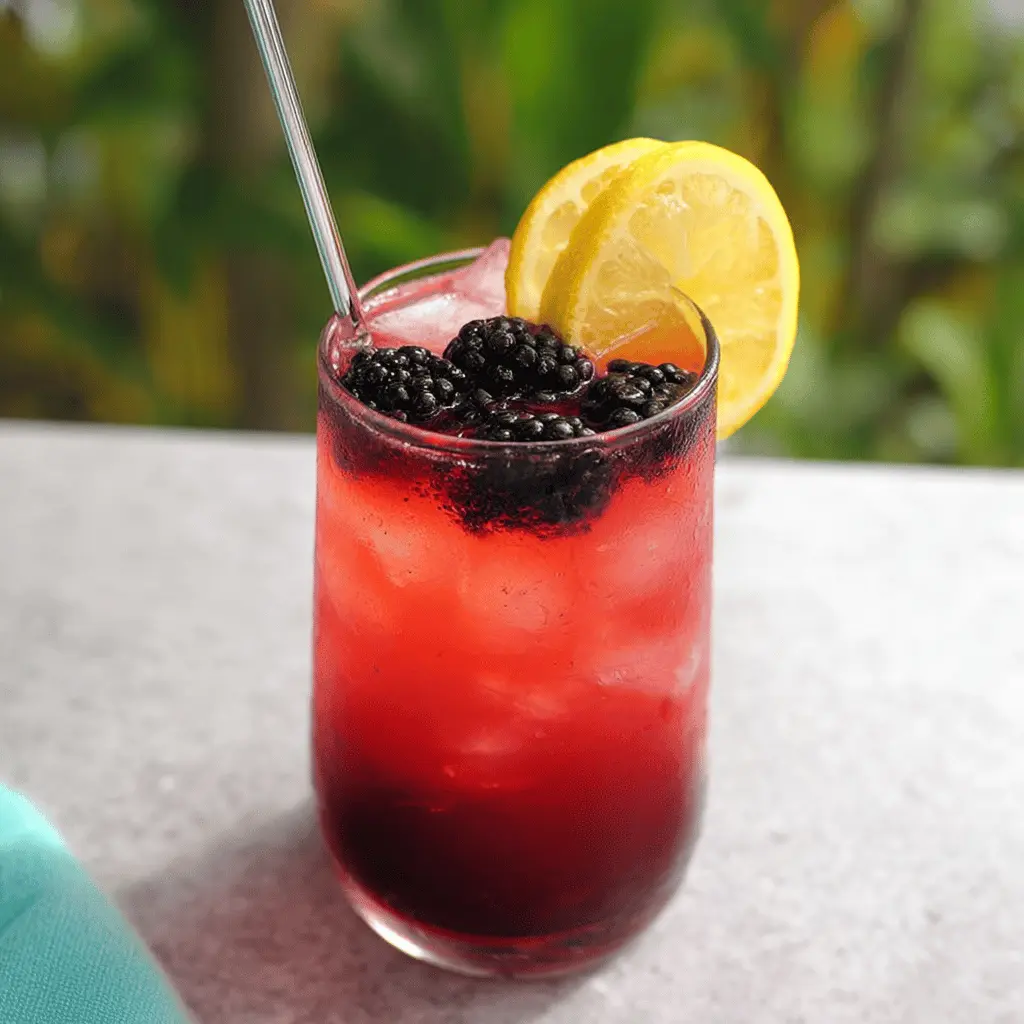 Refreshing Fresh Blackberry Lemonade Recipe