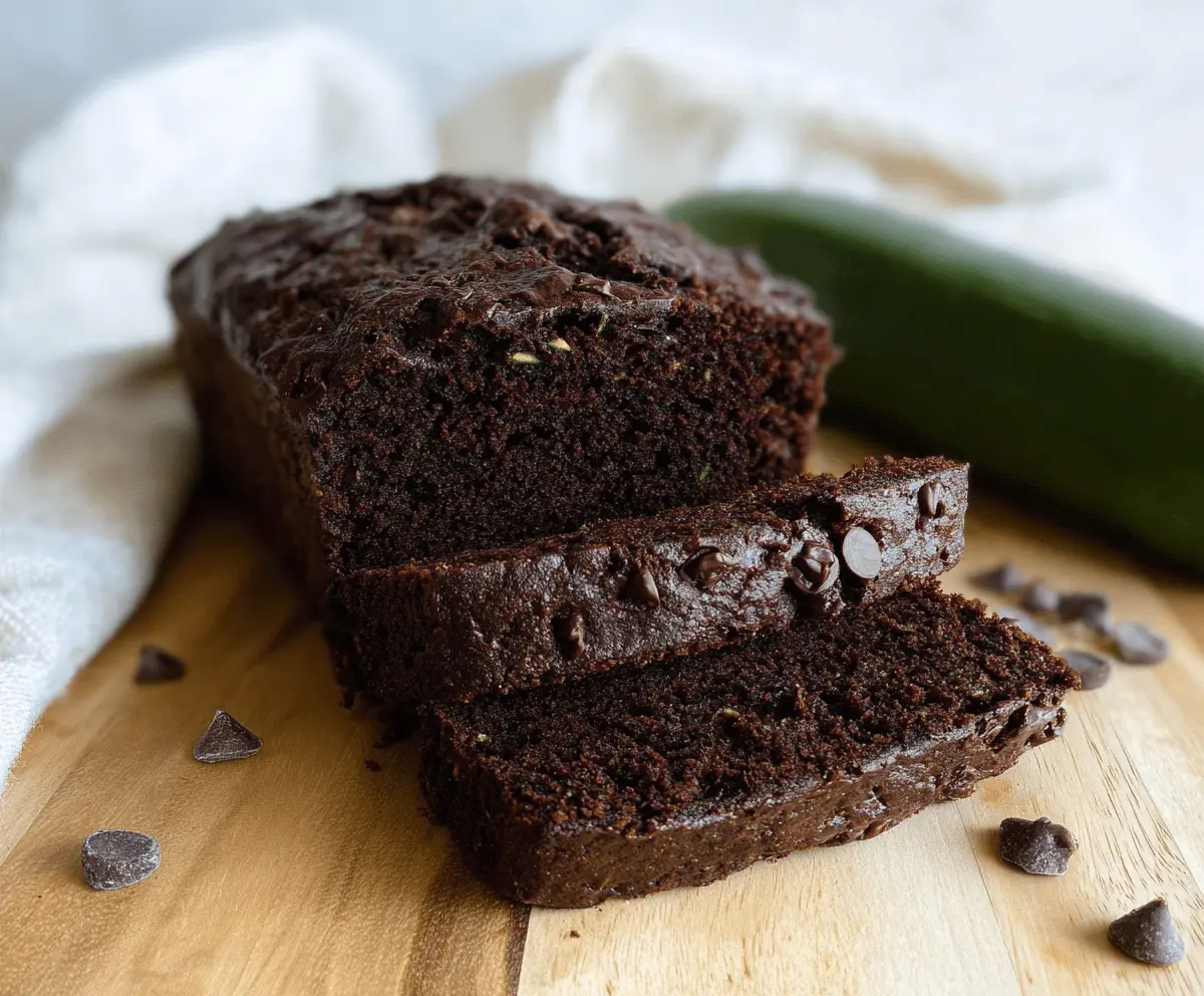 Easy Gluten-Free Chocolate Zucchini Bread Recipe