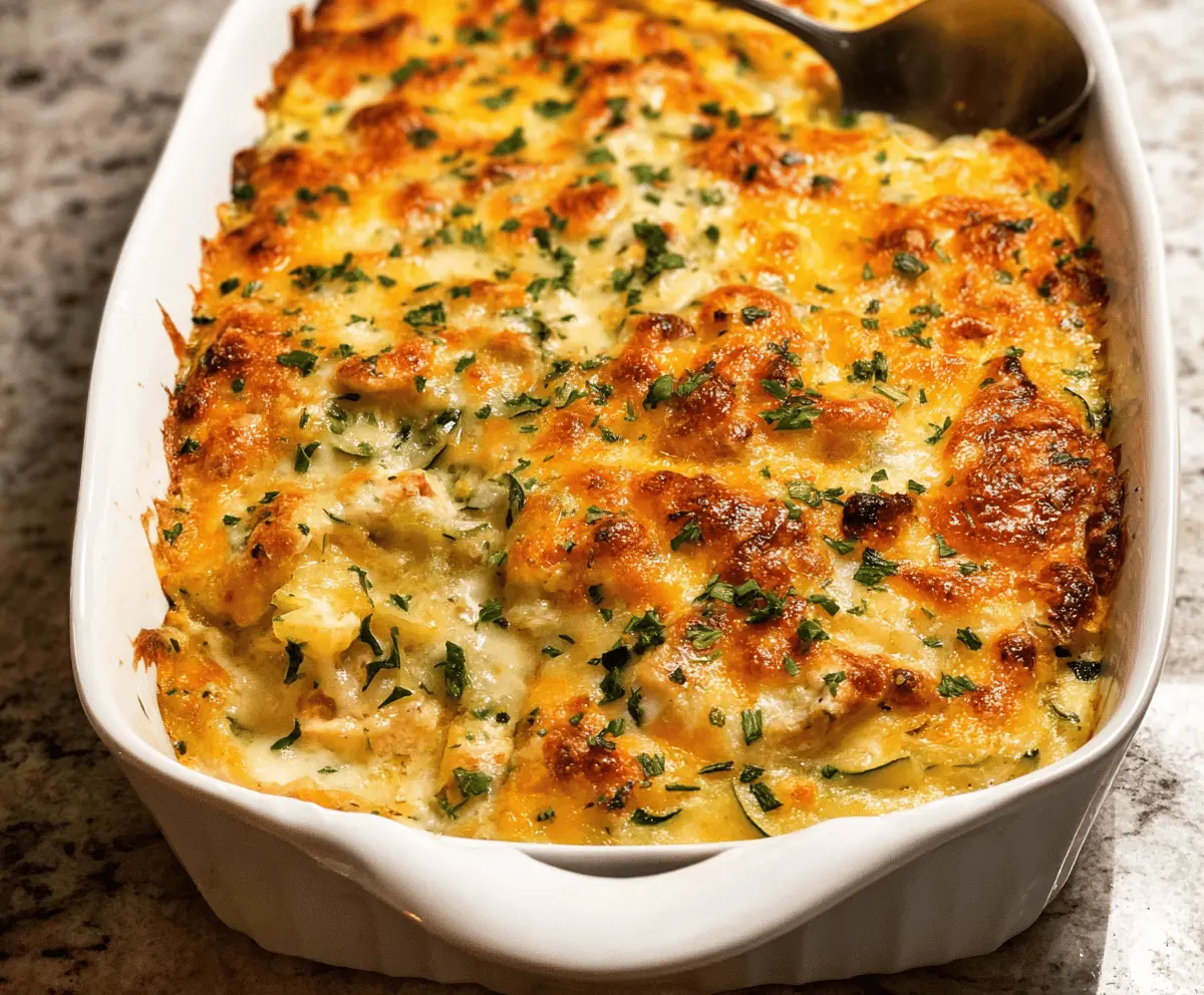Easy Chicken Zucchini Casserole Recipe