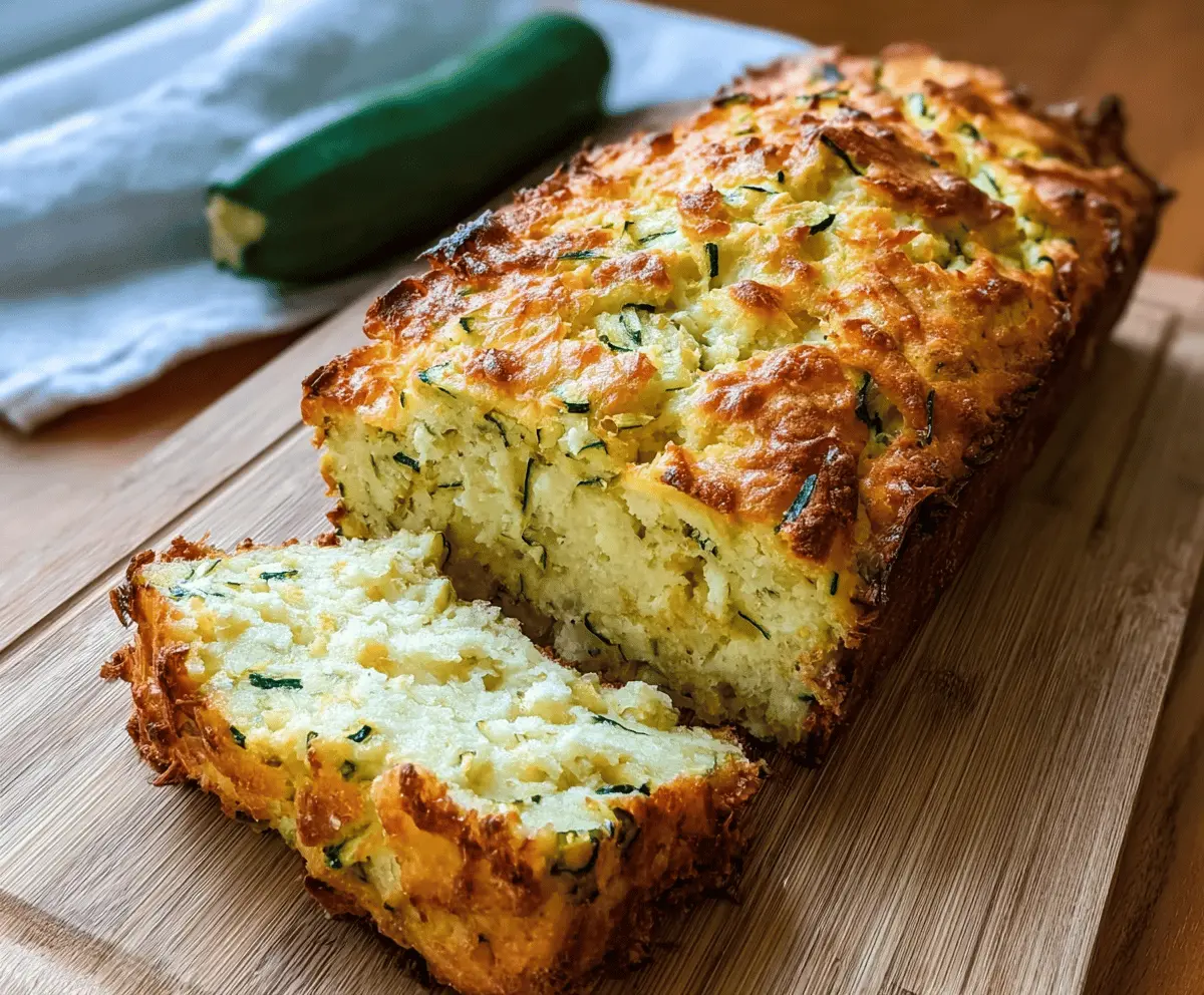 Easy Zucchini Cheese Bread Recipe for Beginners