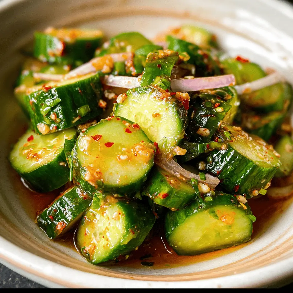 Easy Asian Cucumber Salad Recipe with Fresh Flavors
