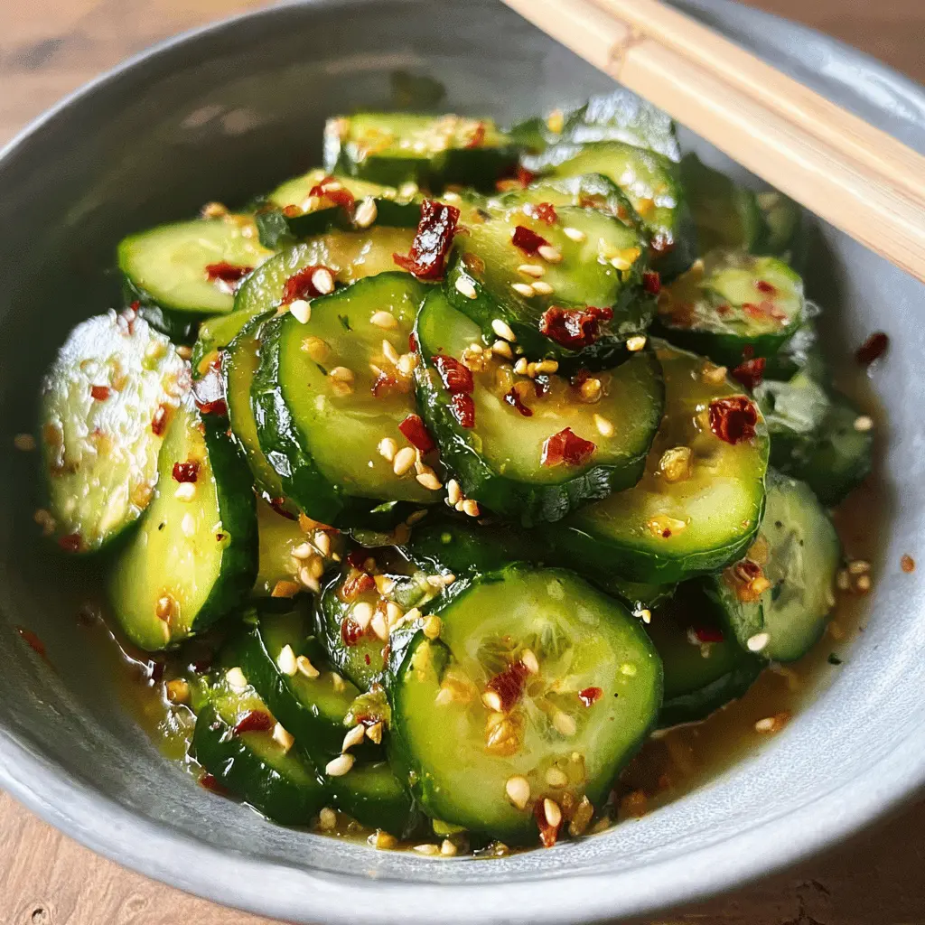 Easy Asian Cucumber Salad Recipe with Fresh Flavors