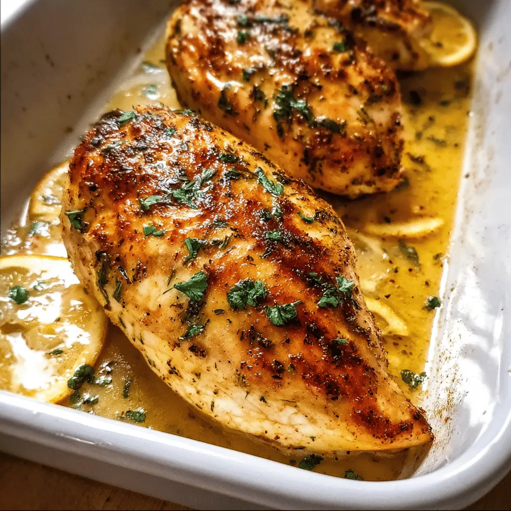 Easy Oven Baked Chicken Breast Recipe