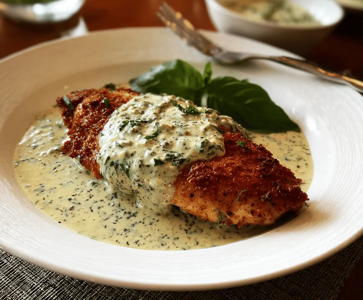 Creamy Basil Chicken Recipe for Dinner