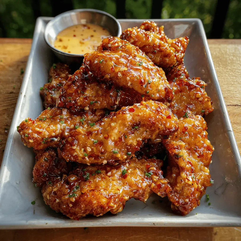 Crispy Bang Bang Chicken Recipe With Sweet Spicy Sauce