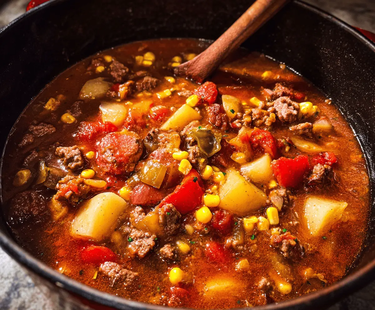Hearty Cowboy Stew Recipe for Cold Nights