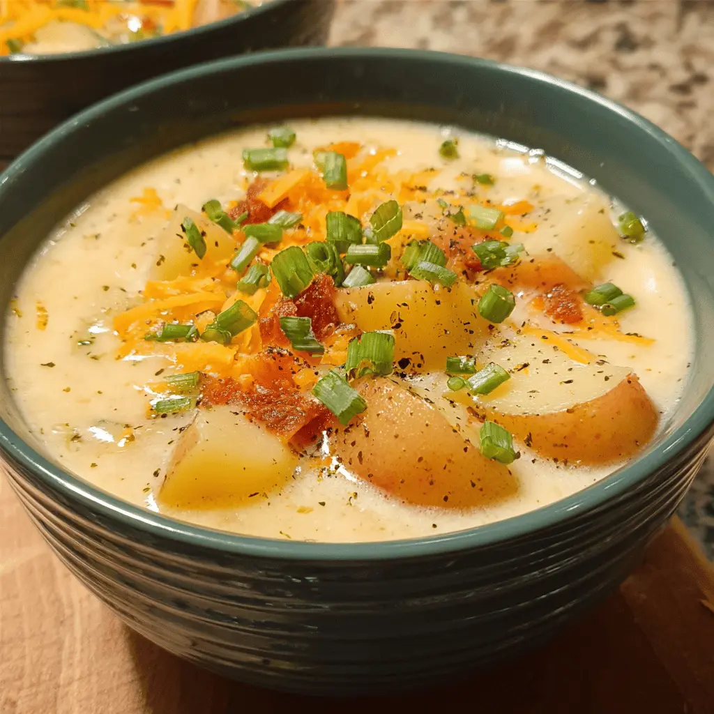 Easy Crockpot Potato Soup Recipe for Cozy Meals