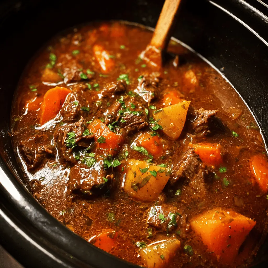 Easy Crock Pot Beef Stew Recipe for Comfort Food