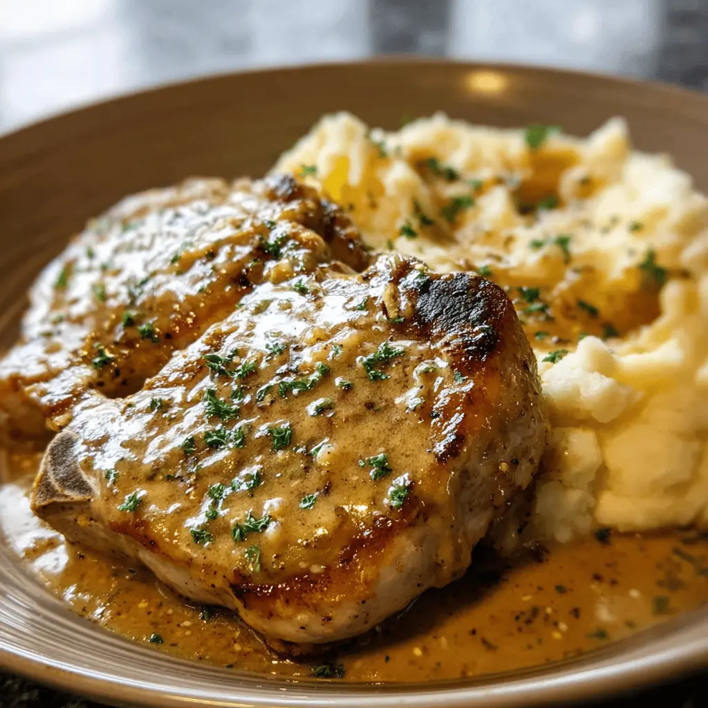 Creamy Ranch Pork Chops in the Slow Cooker
