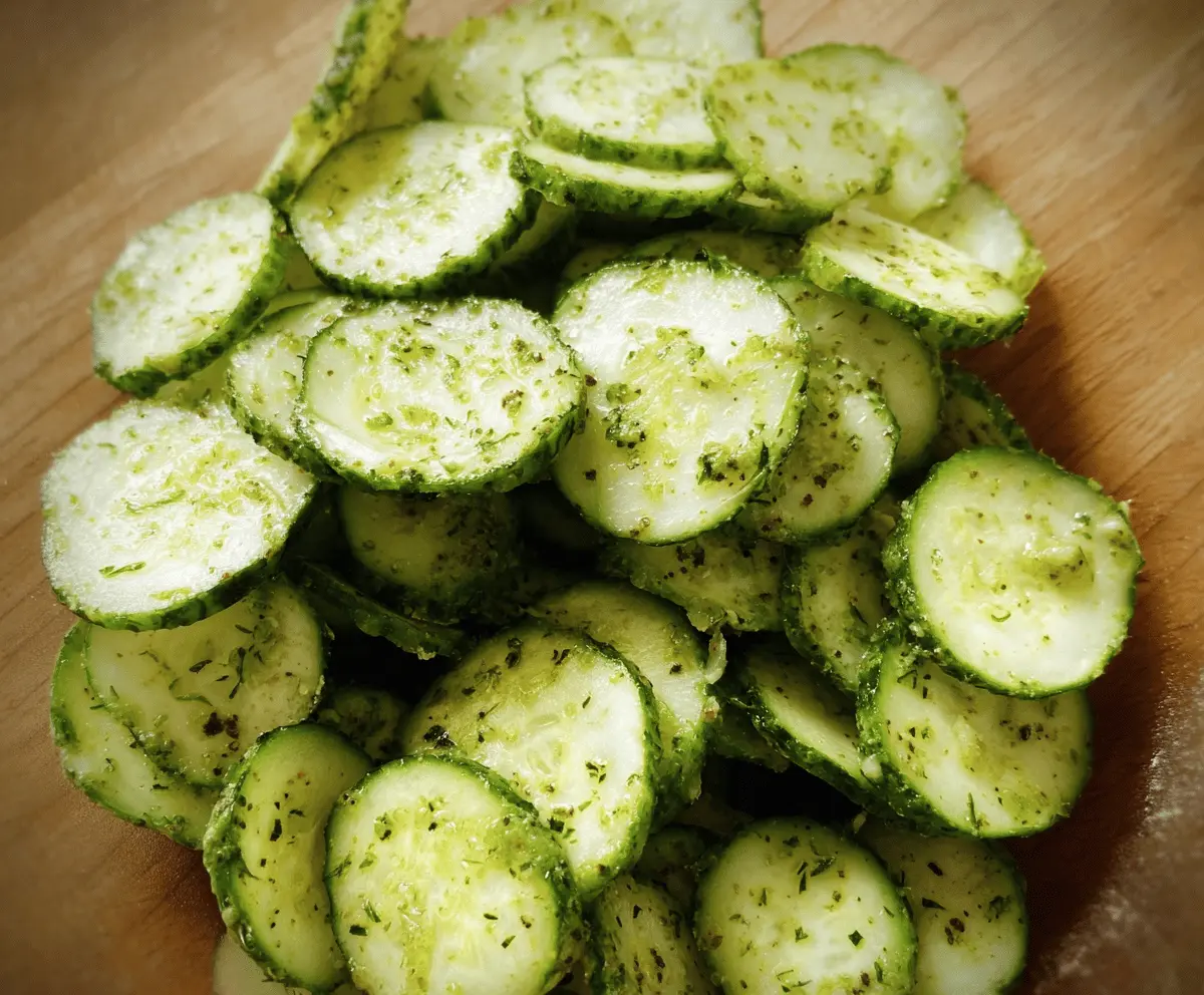 Easy Homemade Ranch Cucumber Chips Recipe