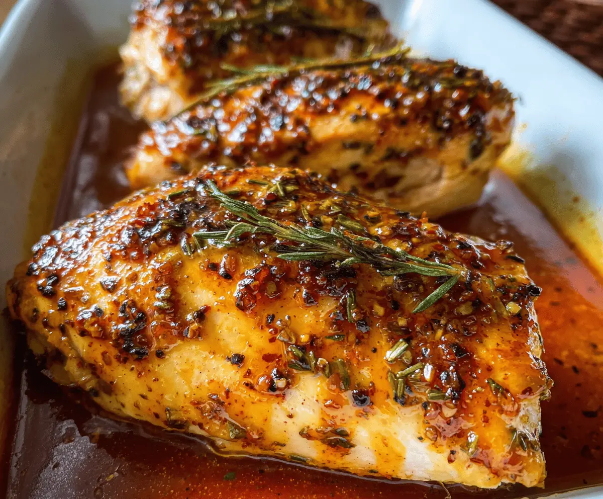Easy Baked Honey Dijon Chicken Recipe