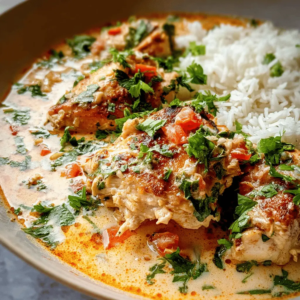 Creamy Coconut Milk Chicken Recipe