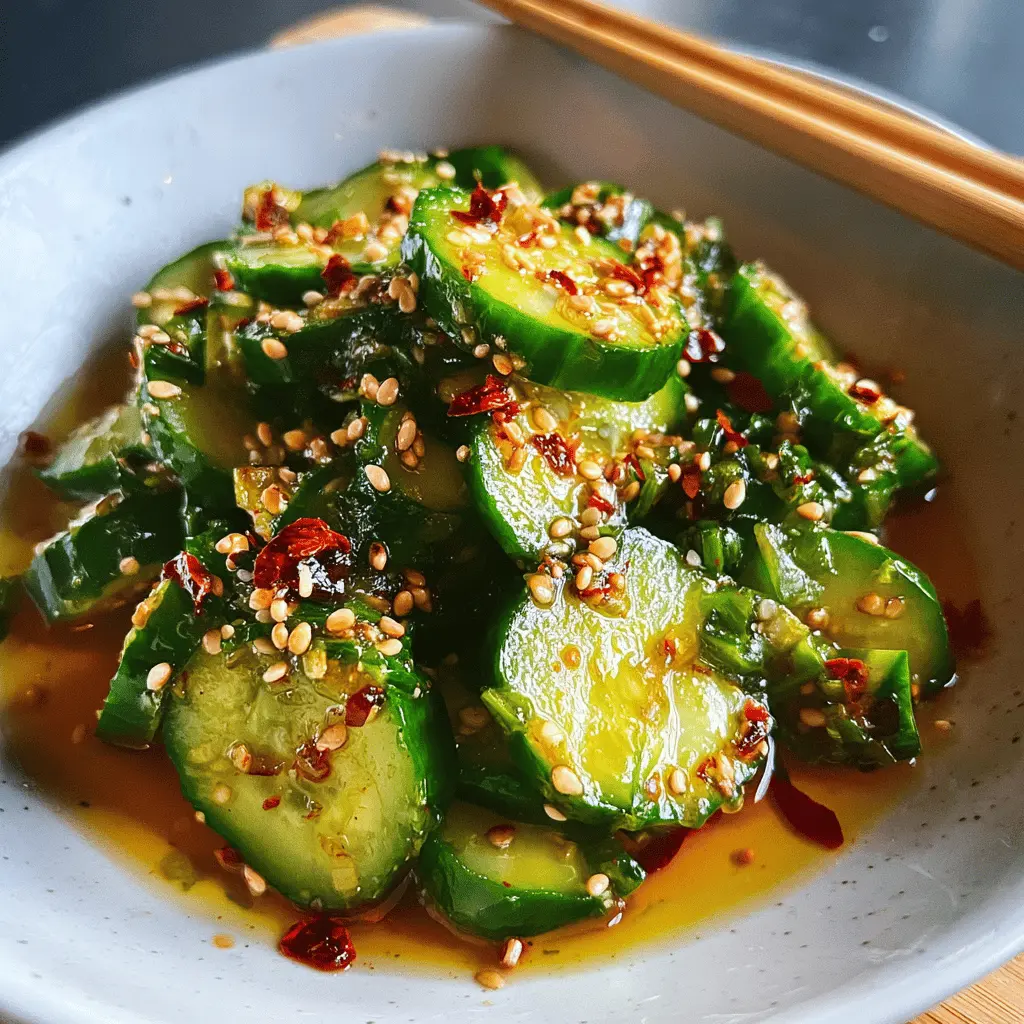 Refreshing Asian Cucumber Salad Recipe
