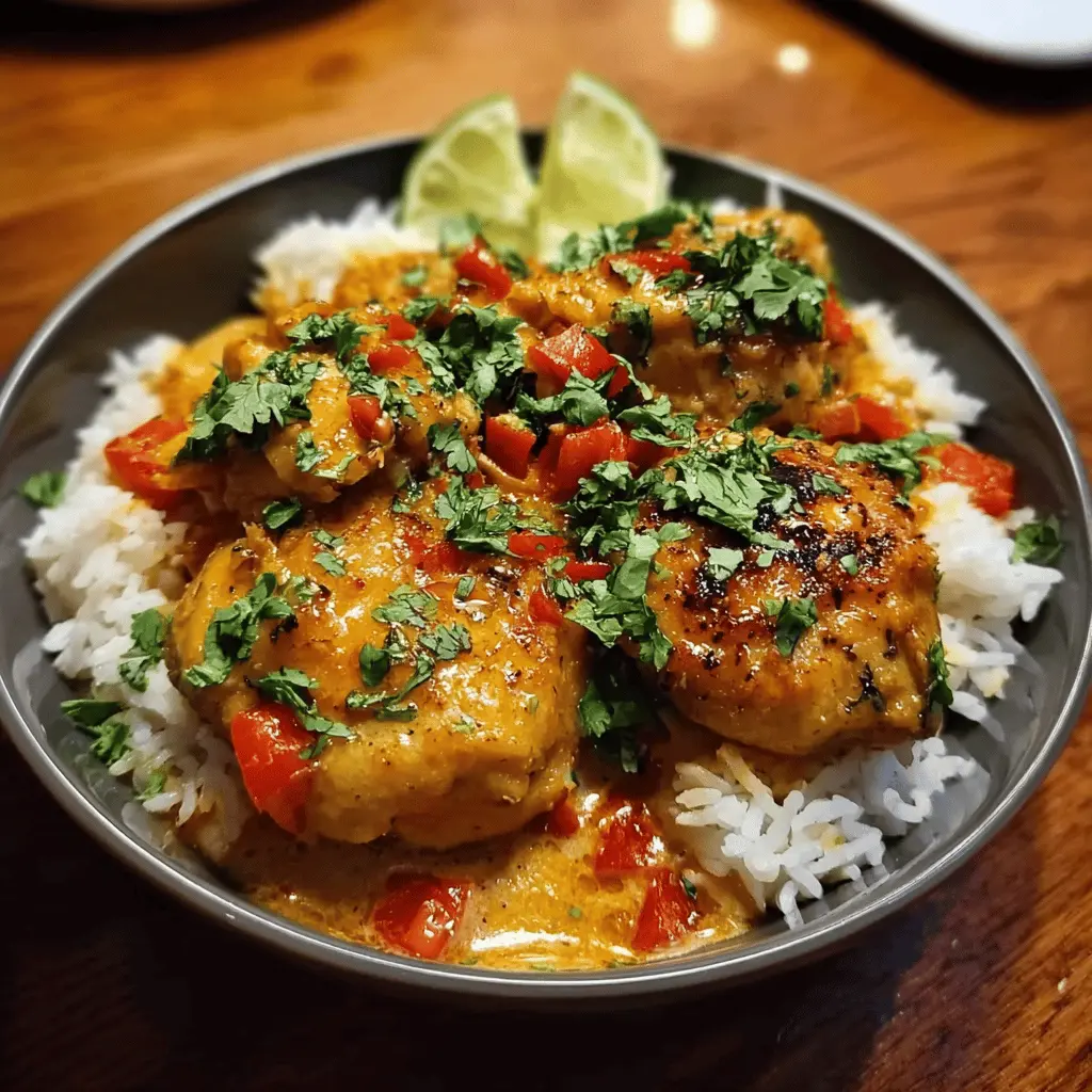 Spicy Brazilian Coconut Chicken Recipe