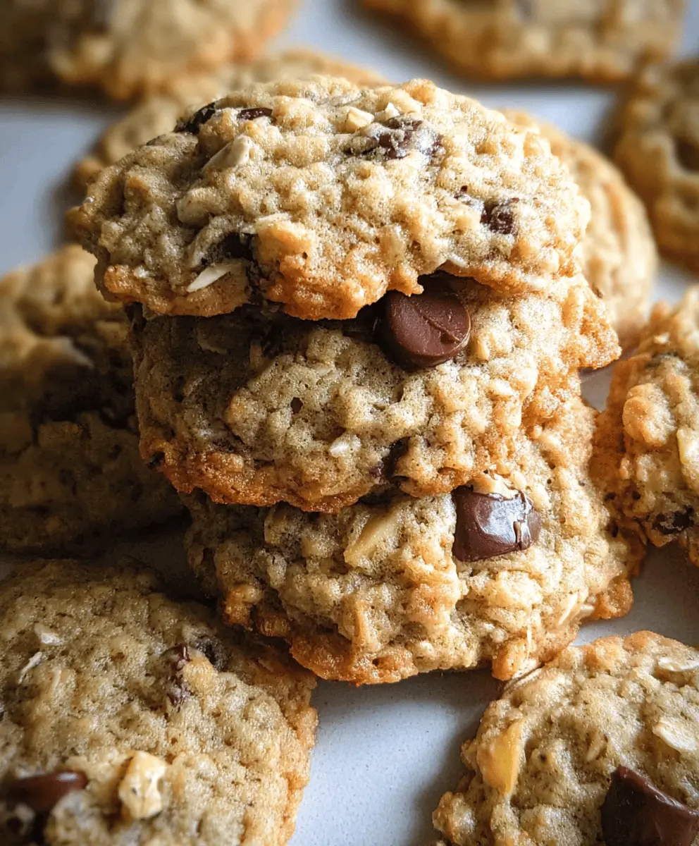 Chewy Banana Oatmeal Cookies Recipe