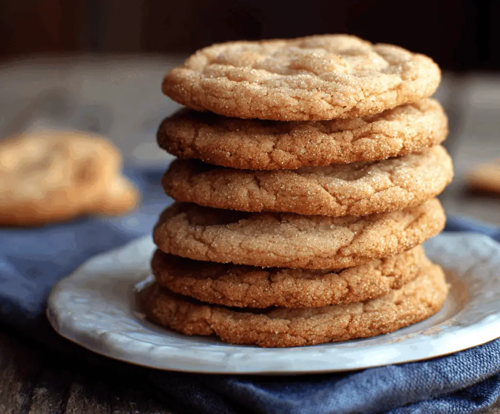 Homemade brown sugar cookies on a cooling rack with a golden crust and soft interior