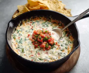 Delicious 54th Street Gringo Dip served in a bowl with fresh dipping chips.