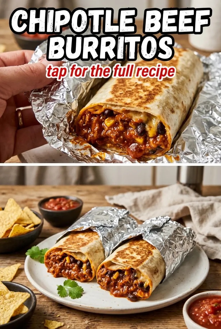 Chipotle Beef Burritos