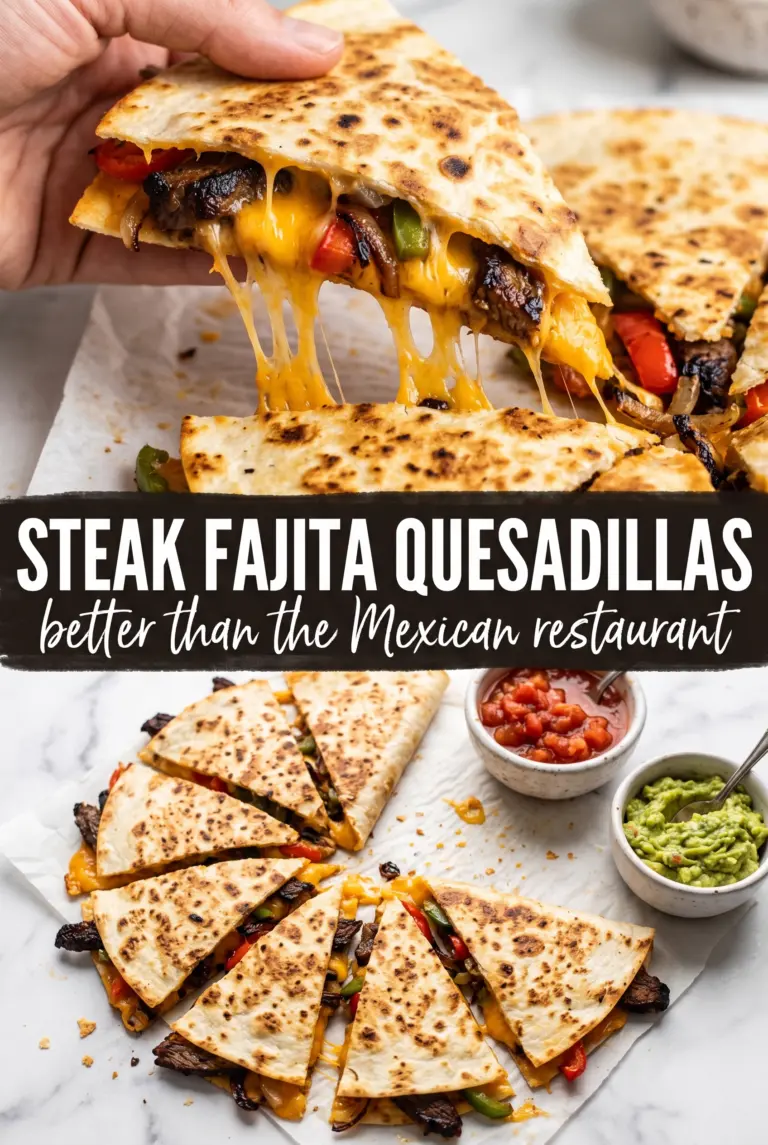 Steak Fajita Quesadillas