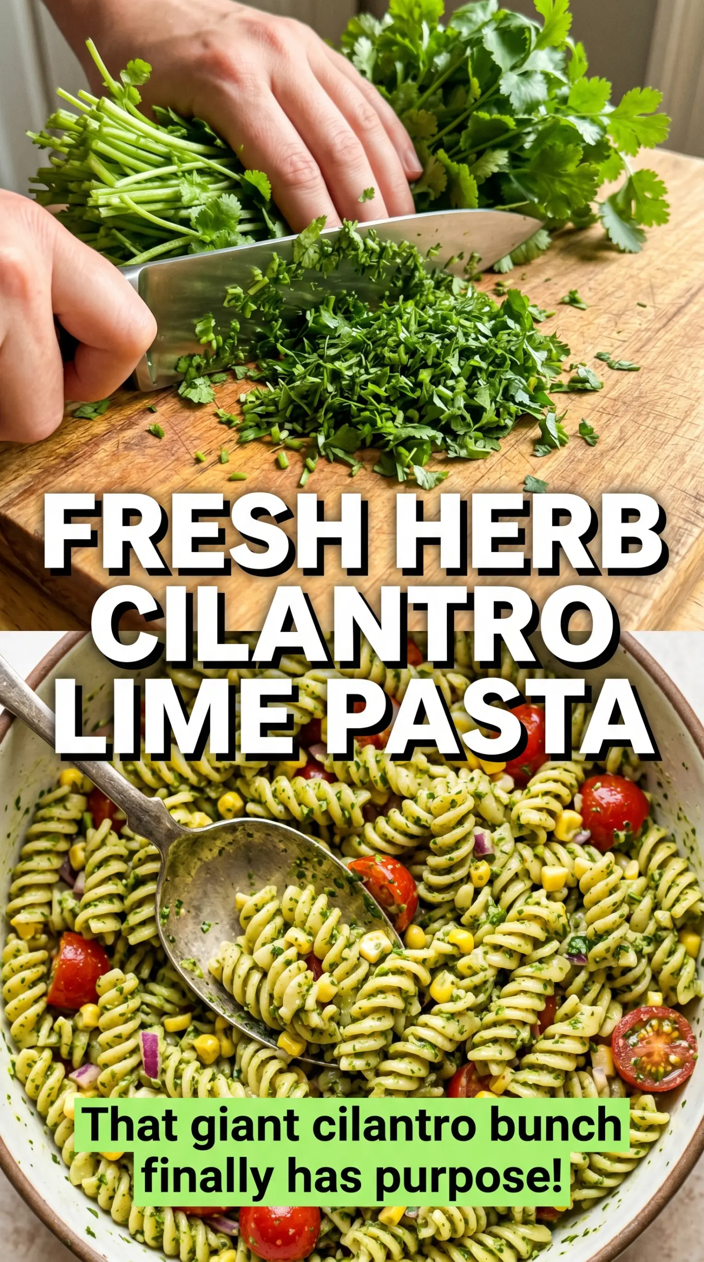 cilantro lime pasta salad fresh zesty colorful