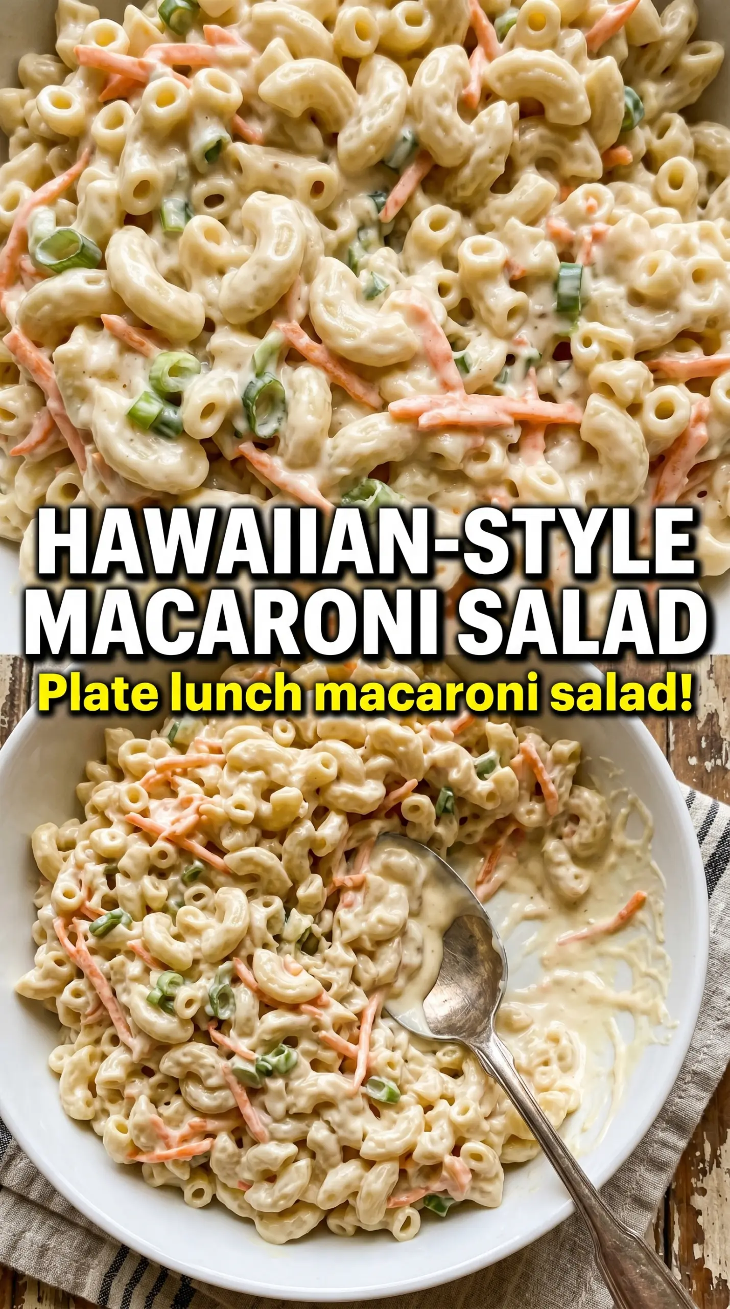 Classic macaroni salad creamy tangy