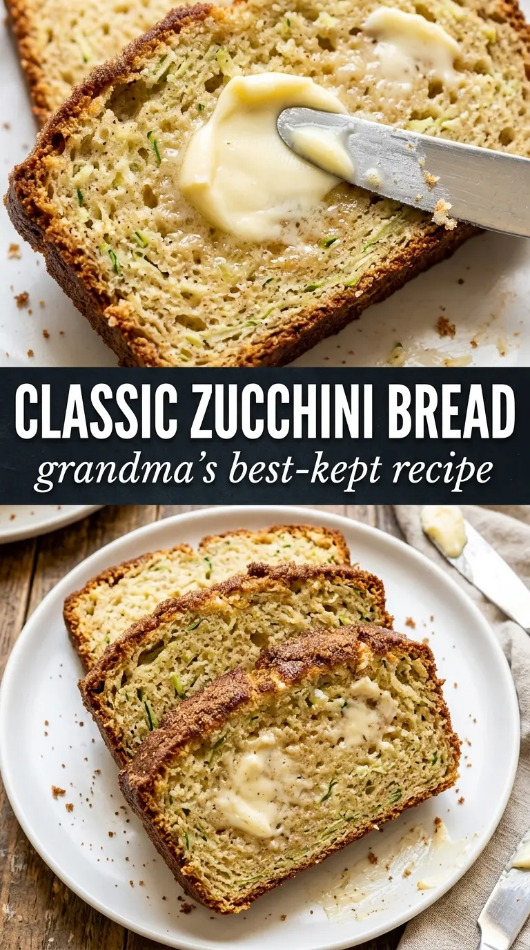 Classic Zucchini Bread moist cinnamon loaf