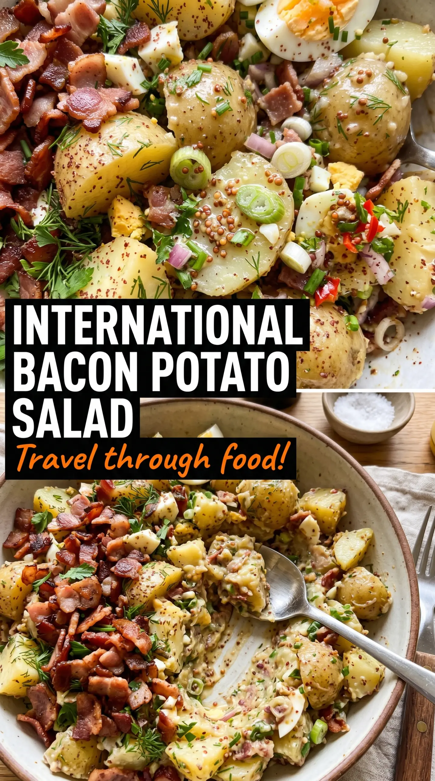 Australian-Style Potato Salad with Bacon creamy tangy
