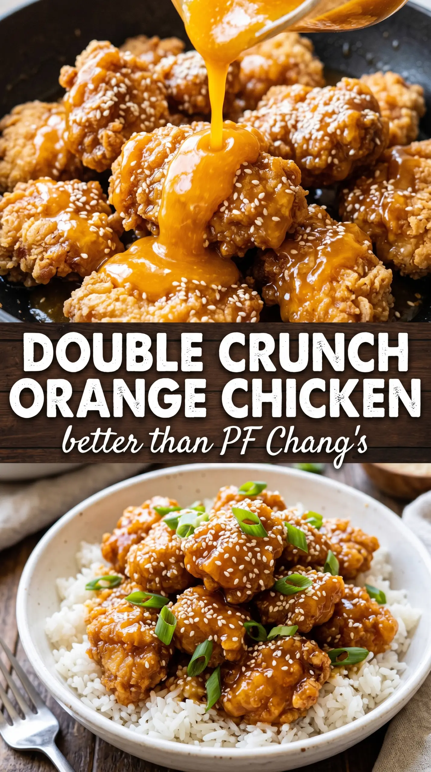 Double Crunch Orange Chicken crispy citrus