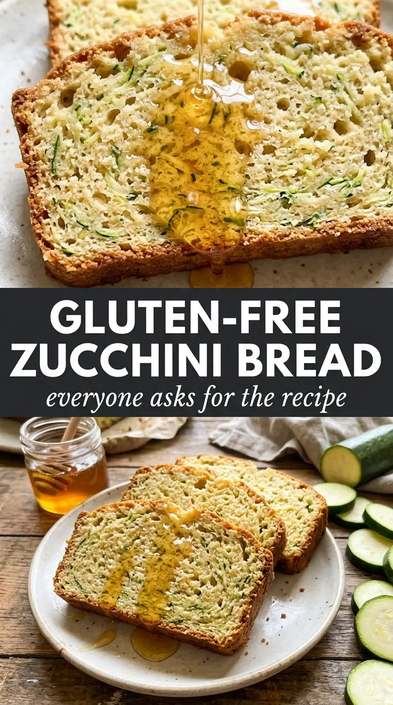 Gluten-Free Zucchini Bread moist golden sliceable