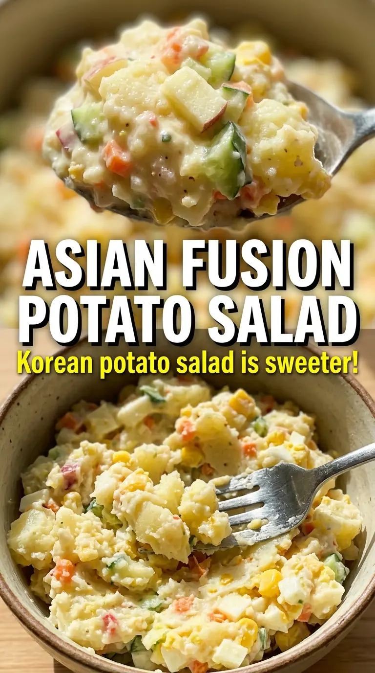 Korean potato salad creamy sweet