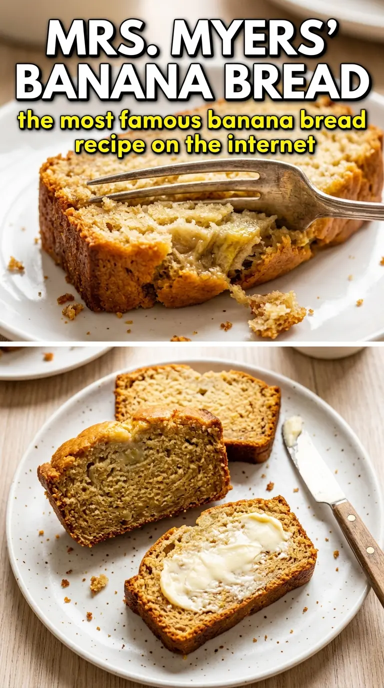 Slice of banana bread on a plate