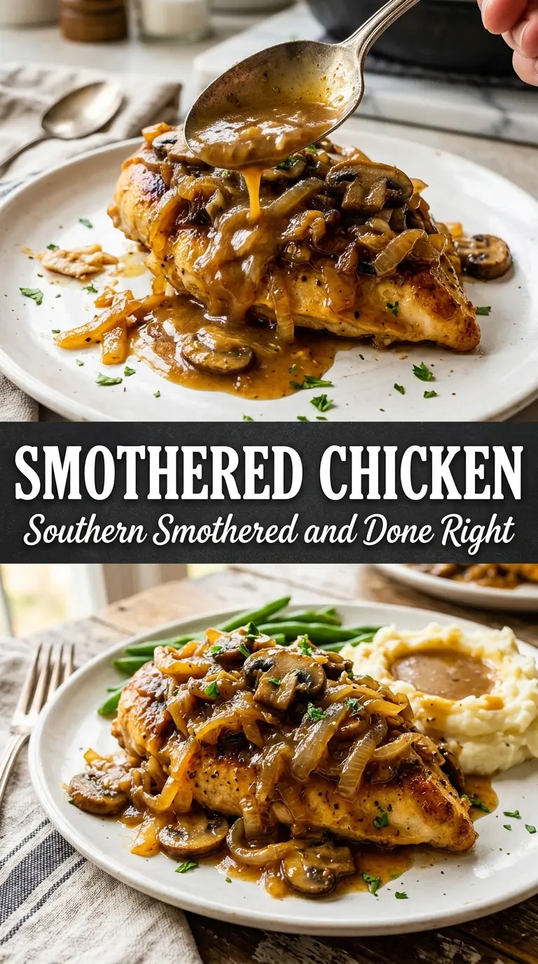 Smothered Chicken savory skillet