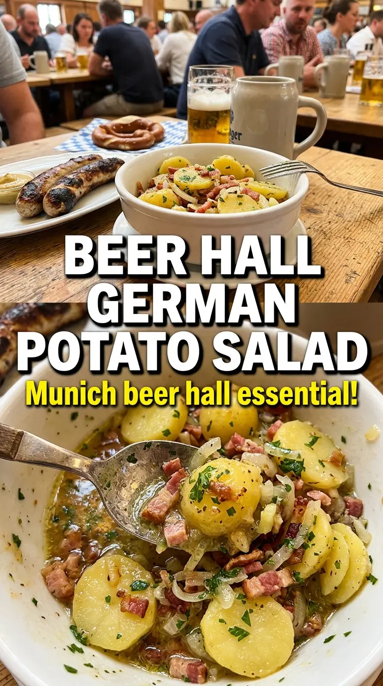 German Potato Salad warm tangy bacon